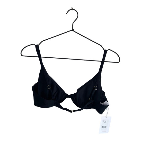 Andie Sicily Bikini Bra Top Small Black Swimsuit - Picture 4 of 8